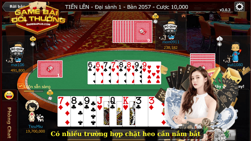 Có nhiều trường hợp chặt heo cần nắm bắt