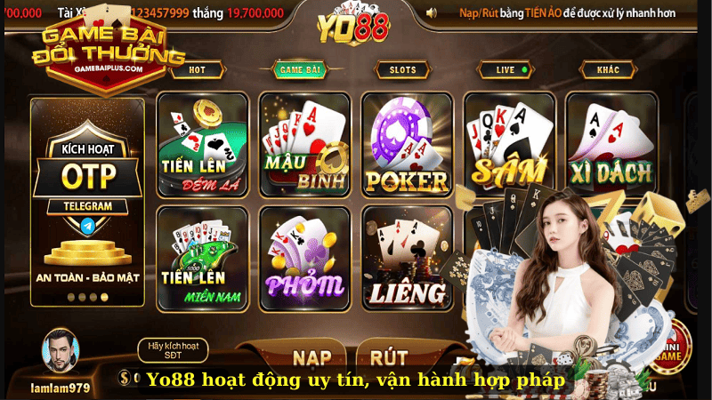 Yo88 hoạt động uy tín, vận hành hợp pháp